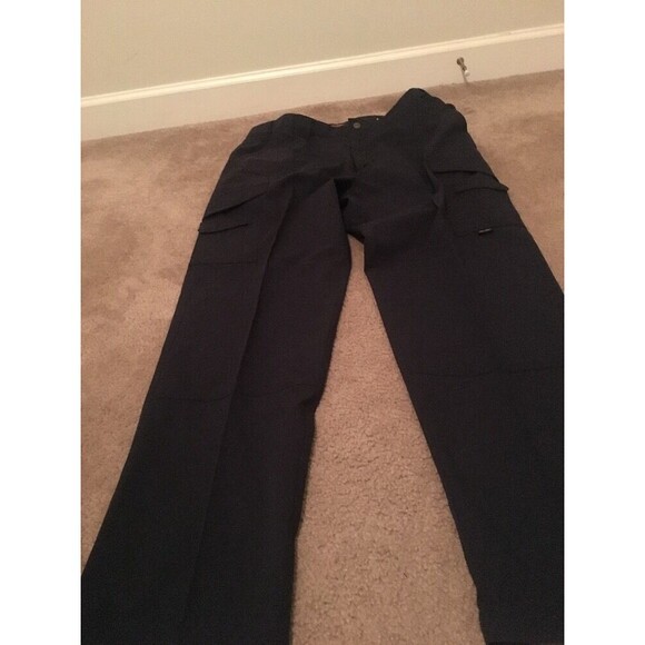 Tru-Spec Men's Cargo Tactical Pants Size 36/34 Navy Blue - Picture 1 of 12